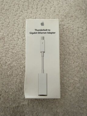 Apple Thunderbolt Gigabit Ethernet Adapter - White